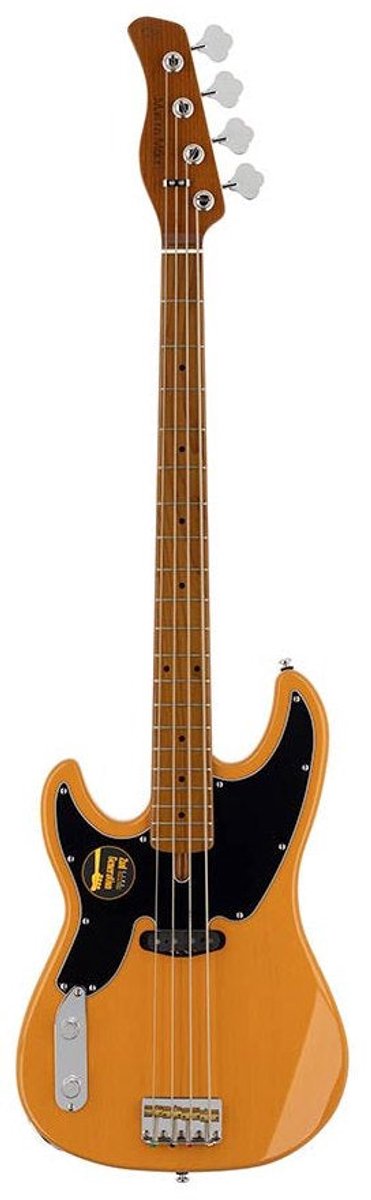 Sire D5 A4L/BB Marcus Miller linkshandige basgitaar 4 snarig passief elzen butterscotch blonde