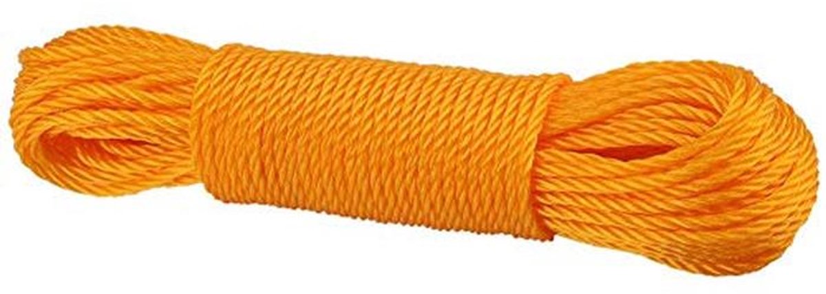 Nylon Touw - 20m Kledinglijn voor Buiten, Geschikt voor Tuin en Kamperen, 4 Kleuren Beschikbaar