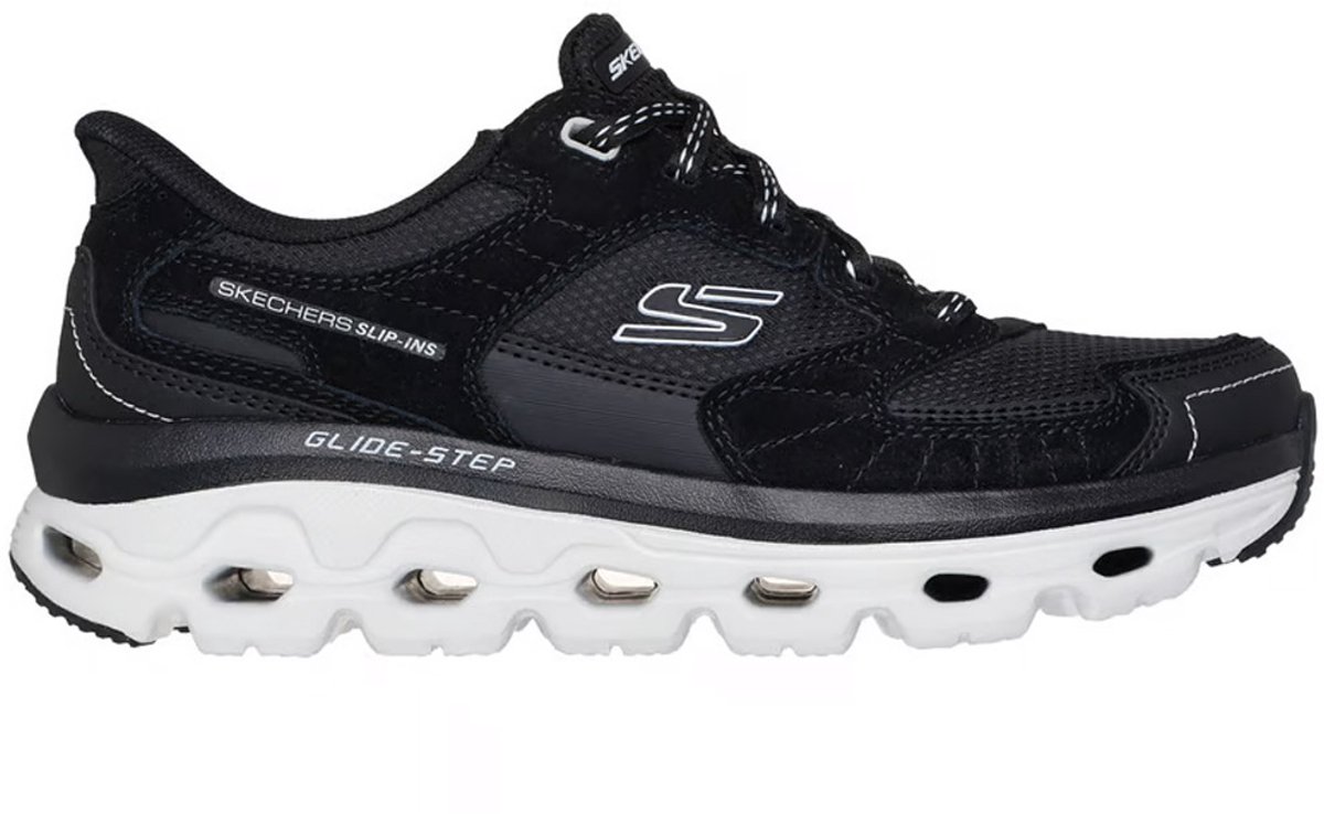Skechers Glide-Step Paradise Valley Wandelschoenen Dames Zwart