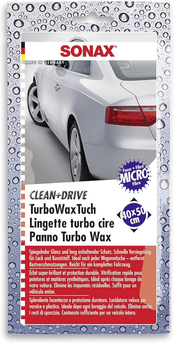 Microvezeldoek voor Auto Onderhoud - Hoogglans zonder Napolijsten 40x50 cm