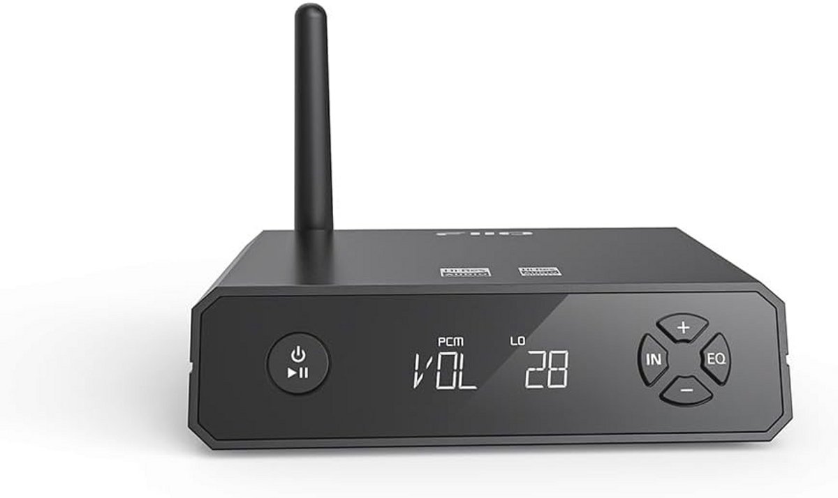 Hi-Res Bluetooth-ontvanger met hoge audiokwaliteit