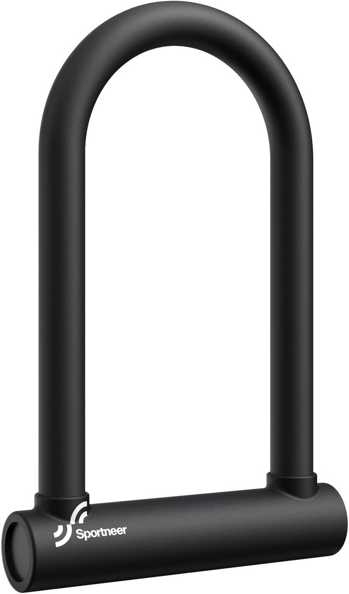 Heavy Duty Fietsslot met 1,8m Stalen Kabel en Verstelbare Montagebeugel