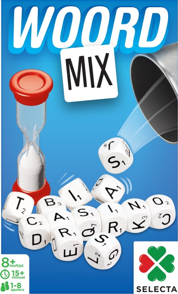 Tactic Woord Mix – Dobbelspel – Woordspel – Snel Taalspel met Letterdobbelstenen – Leerzaam en Spannend – Familiespel – 1 tot 8 Spelers – Vanaf 8 Jaar — afbeelding 10