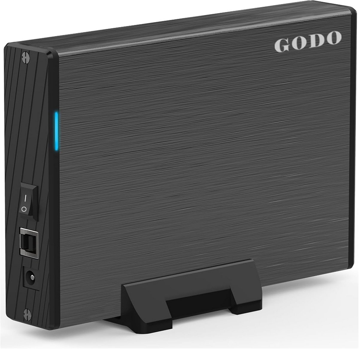 Externe Behuizing USB 3.0 voor 3.5 inch SATA HDD/SSD met Standaard