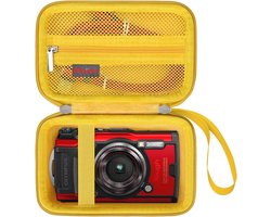 Draagtas voor OM SYSTEM Tough TG-7 Digitale Camera - Raspberries