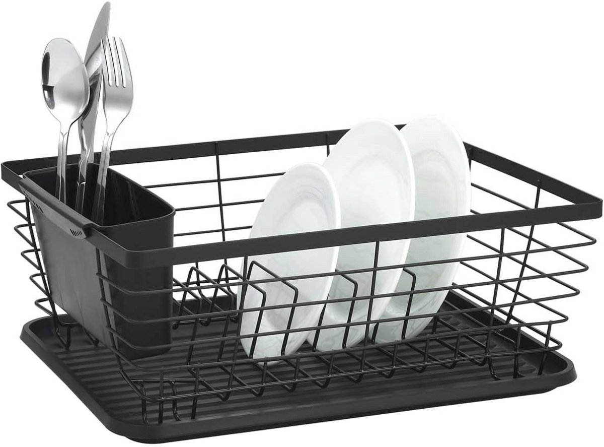 Afwasrek 36 x 30 cm - Compacter Droogrek met Poedercoating