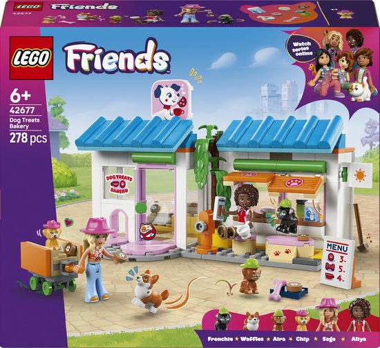 LEGO Friends bakkerij met hondensnacks