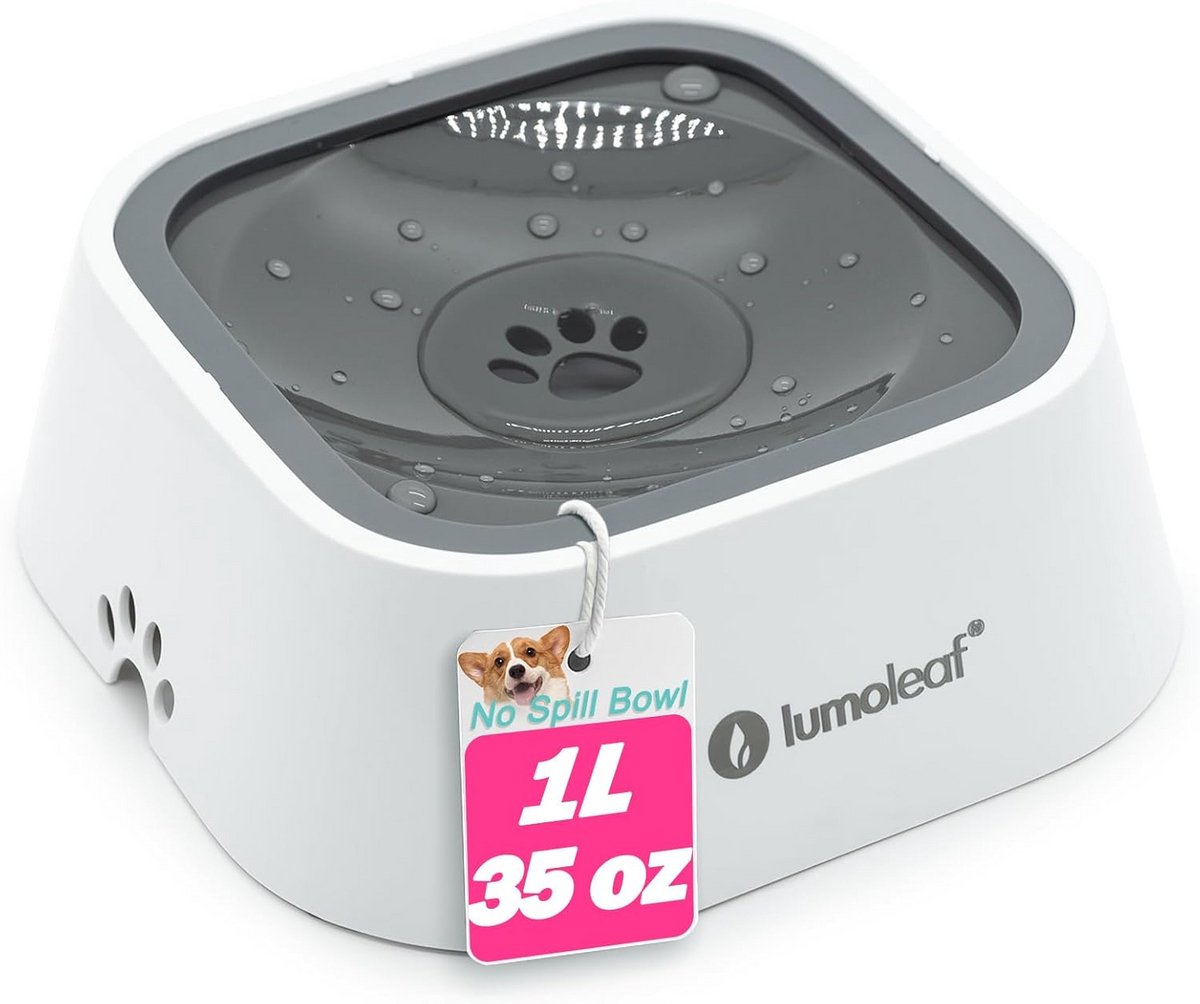 Druppelvrije waterbak voor honden - Slow Feeder en Spatwaterdicht Ontwerp
