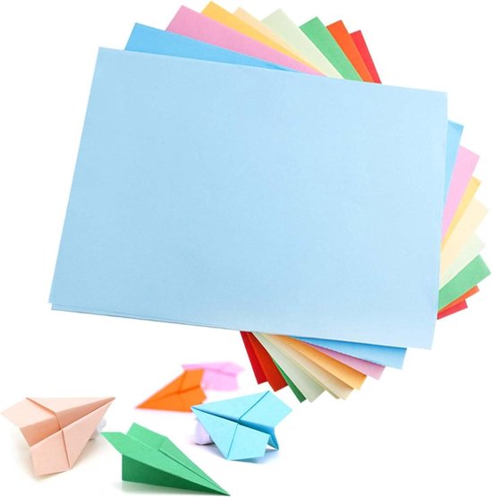VGOODALL 50 vellen gekleurd papier, DIN A4 kopieerpapier, 30 kleuren, knutselkarton, gekleurd papier voor doe-het-zelf kunst, handwerk, printen, schetsen VGOODALL 50 vellen gekleurd papier, DIN A4 kopieerpapier, 30 kleuren, knutselkarton, gekleurd papier voor doe-het-zelf kunst, handwerk, printen, schetsen