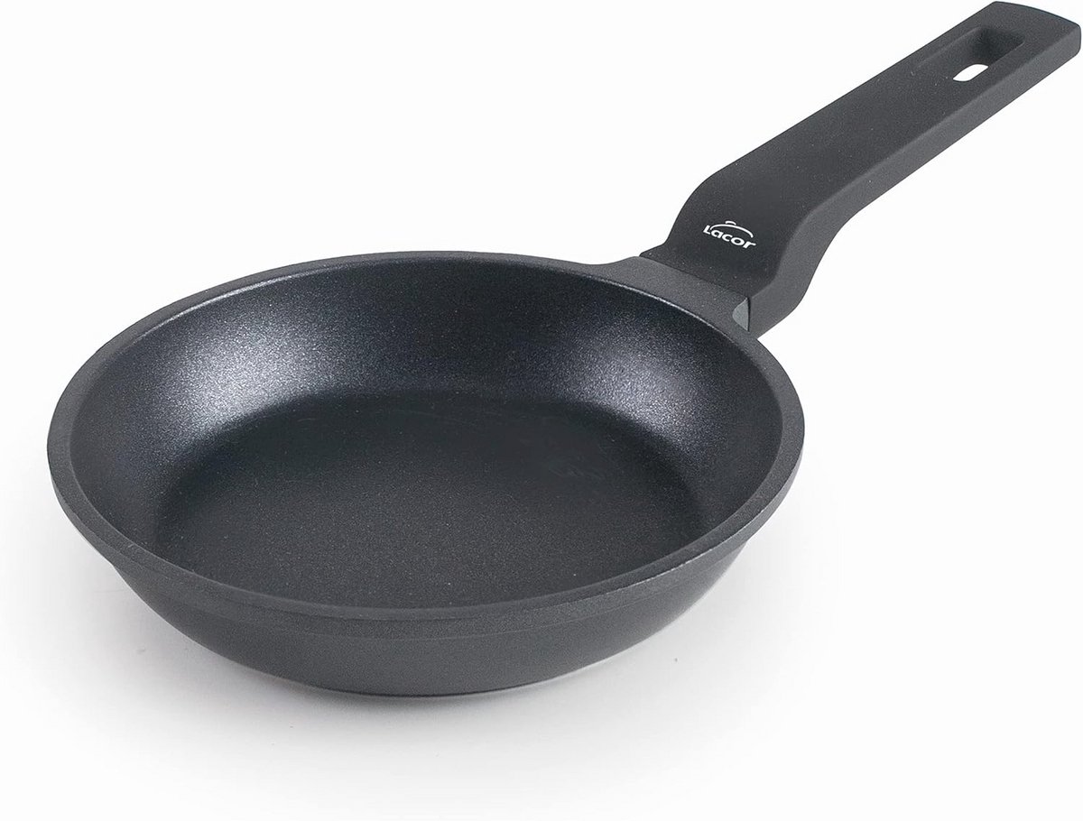 Mini-pan van gegoten aluminium met antiaanbaklaag voor inductie - 14 cm