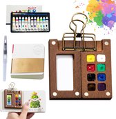 Een Swatchkaart Maken: Ontdek De Mogelijkheden Van Kleuren Mengen Met Je Aquarelpalet
