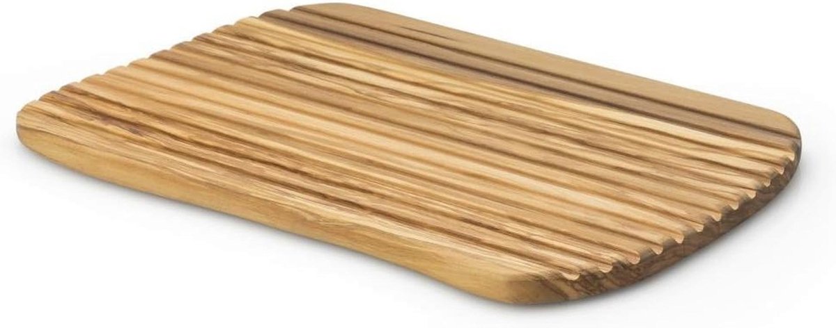 Snijplank van Olijfhout 37 x 25 x 1,6 cm - Elegante Broodsnijplank