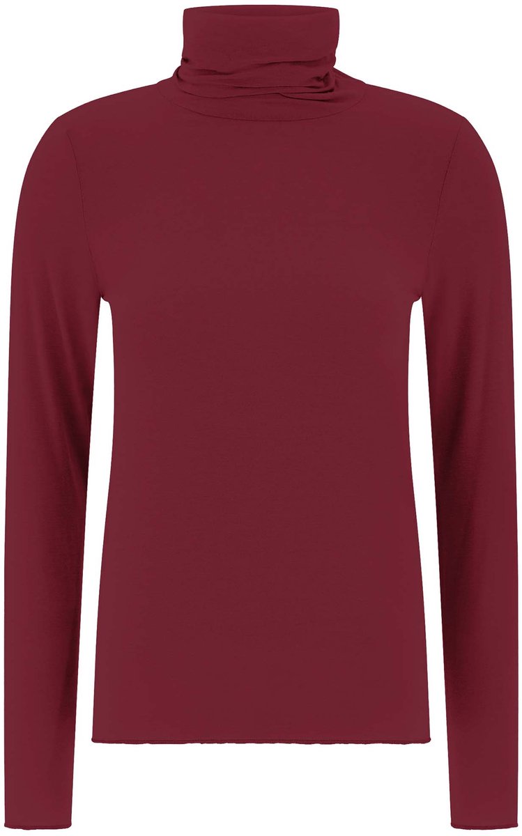T-Shirt Deha Kasjmirmix Hooge Hals - Fashion Wear - Vrouwen