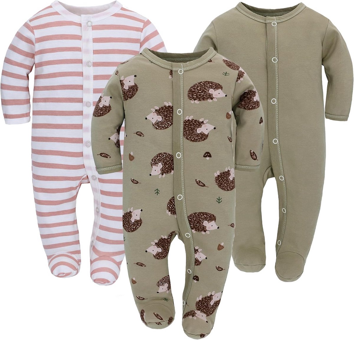 Baby Slaaprompers, Slaapzakken en Katoenen Babykleding voor Pasgeborenen