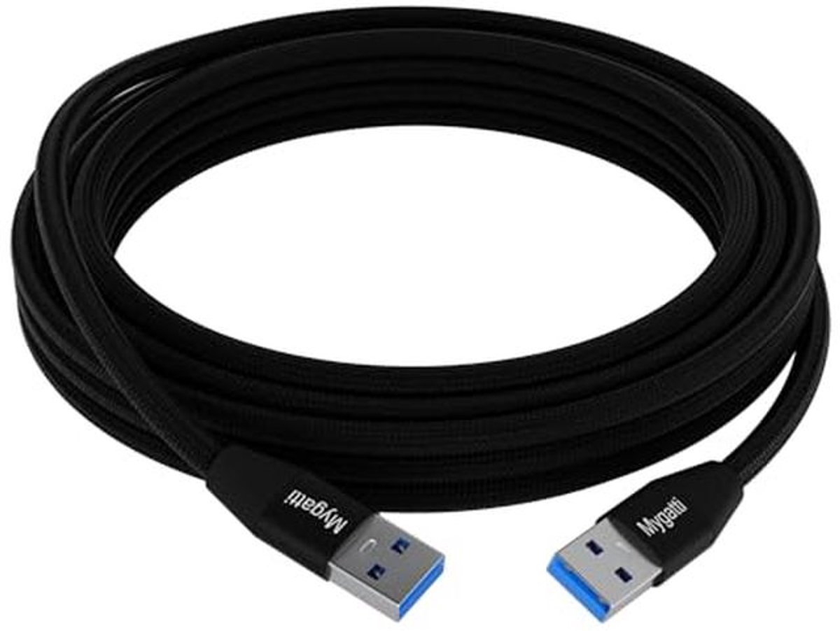 USB 3.0-kabel 5 meter - Hoge Snelheid Gegevensoverdracht USB A naar A