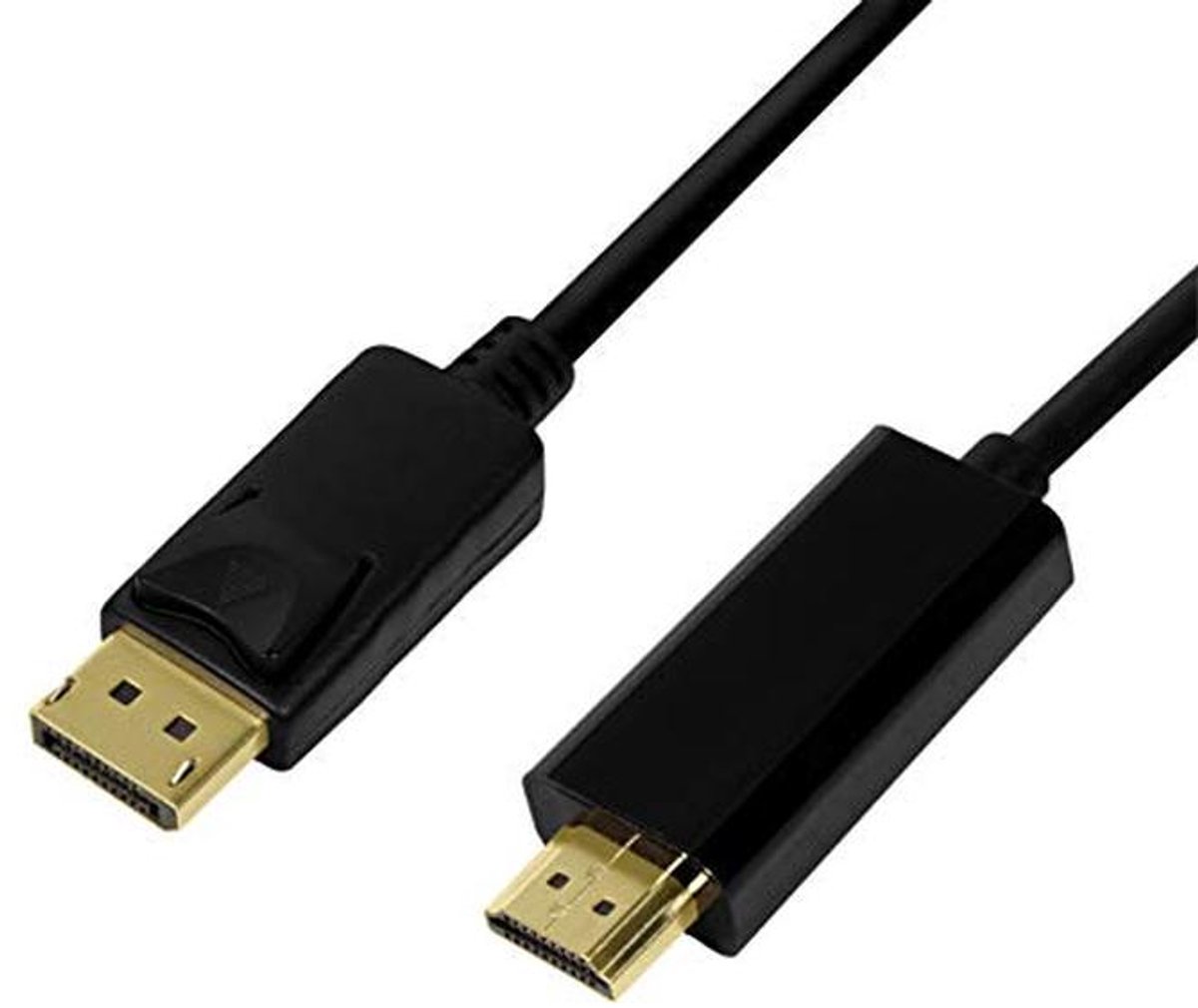 5m Video Kabel Adapter DisplayPort naar HDMI Type A - Zwart