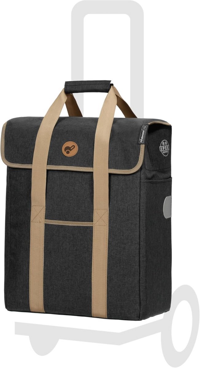 Boodschappentrolley Reserve Tas - 47 Liter - Waterafstotend - Opvouwbaar - Reflectoren