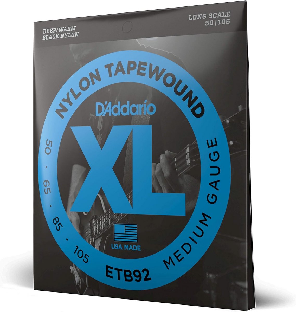 Snarenset voor 4-string basgitaar - Nylon Tapewound 50-105