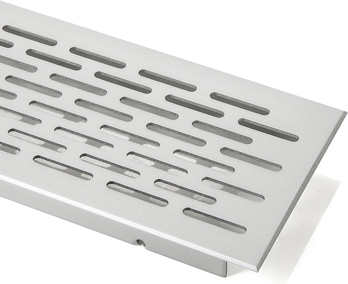 Ventilatierooster Ovaal 500 mm Aluminium voor Ventilatie