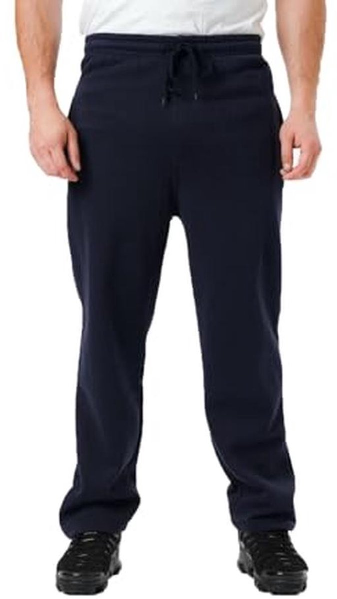 Joggingbroek Heren Fleece Casual Trainingspak Sportieve Joggers met Zip Zakken - Maten S-5XL