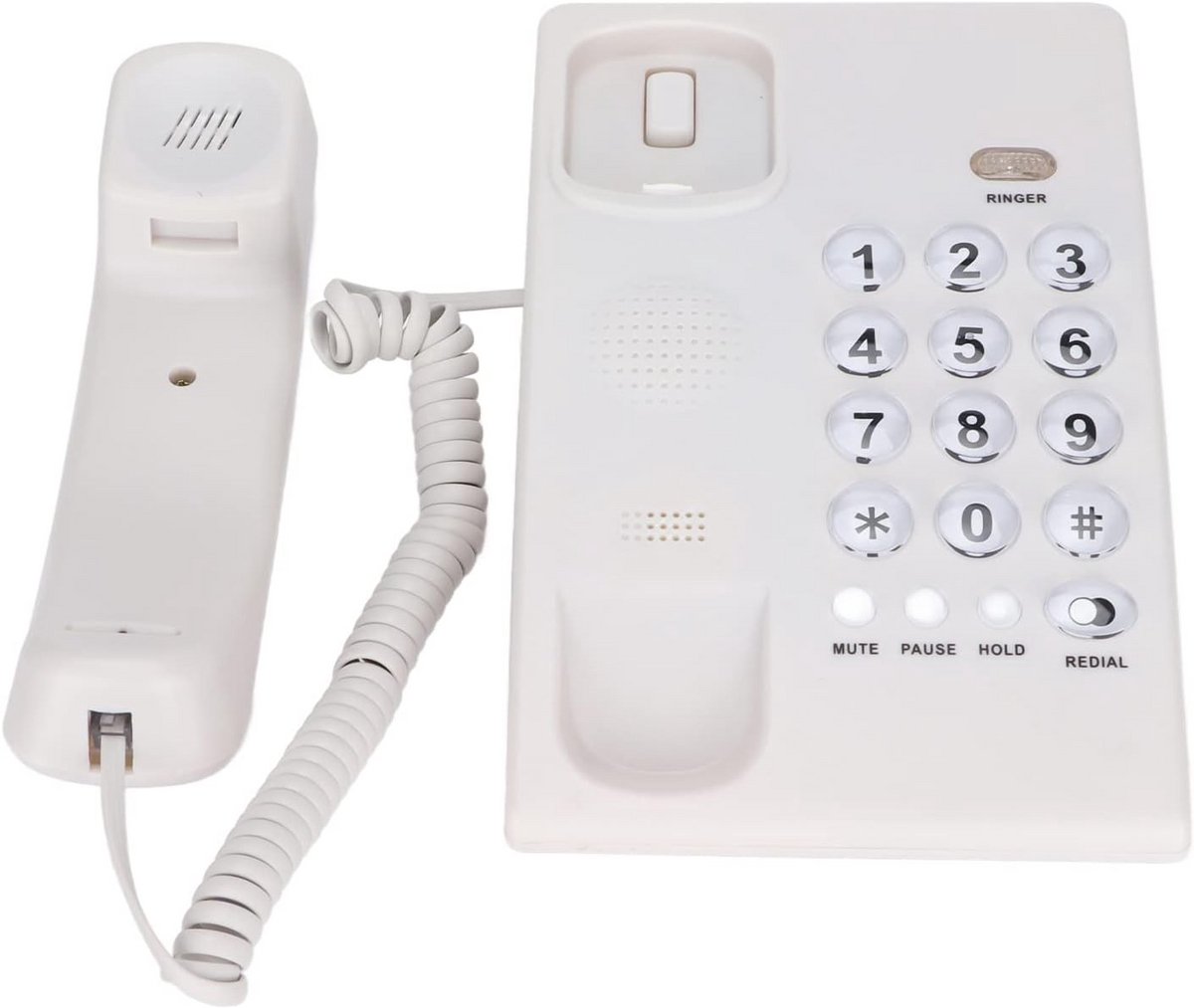 Draadloze telefoon met grote knop en hoog volume voor thuiskantoor en hotel