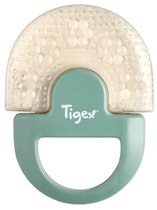 Tigex - Anneau de Dentition Réfrigérant et Hochet 2-en-1 – À partir de 3 Mois – Picots Massants Vert