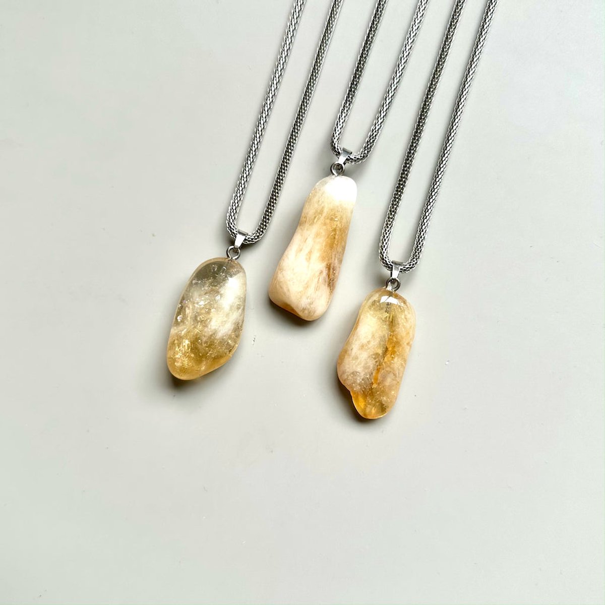 Gemstone ketting Citrien