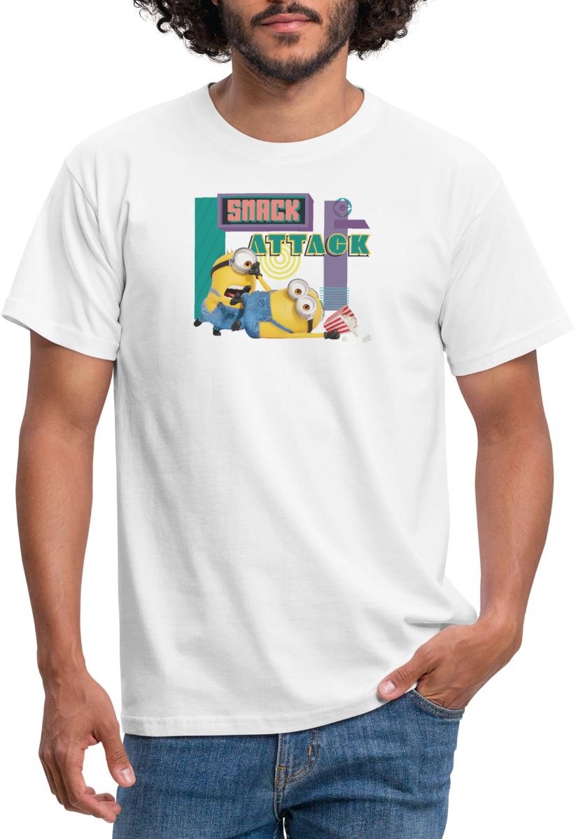 Minions Snack Attack T-Shirt Heren