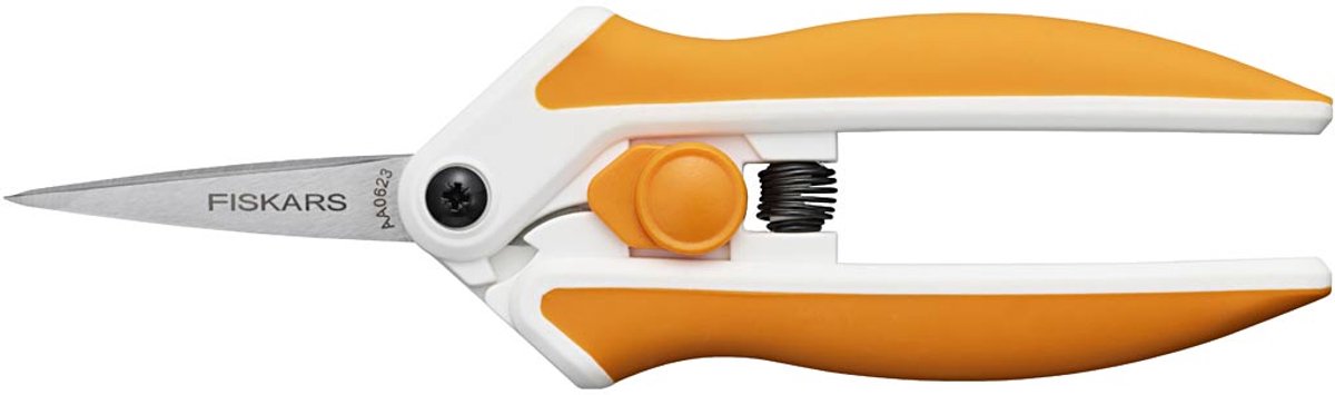 Fiskars Soft-touch schaar, L: 15 cm, micro spids, 1 stuk