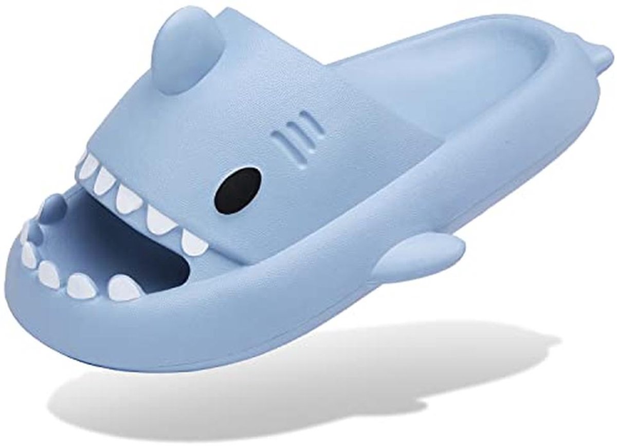 Zomer Haaienslippers voor Dames en Heren - Antislip, Open Teen en Gewatteerde Dikke Zool
