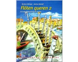 Dwarsfluit lesboek voor kinderen: leren fluiten met en zonder kleppen