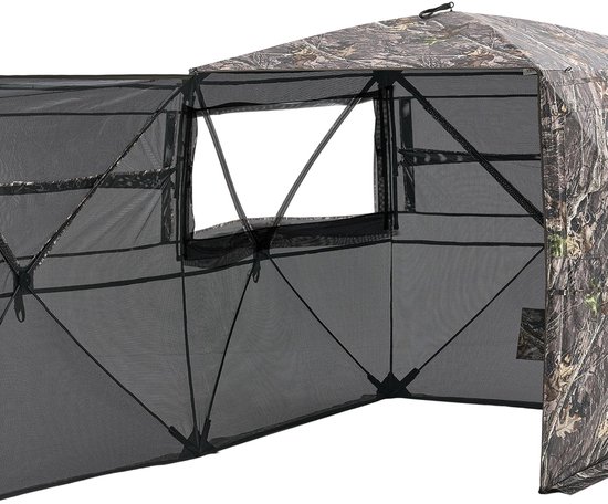VEVOR Jachttent Jachthut voor 4-5 Personen met Draagtas Camouflage Tent Hert van Vevor — afbeelding 2