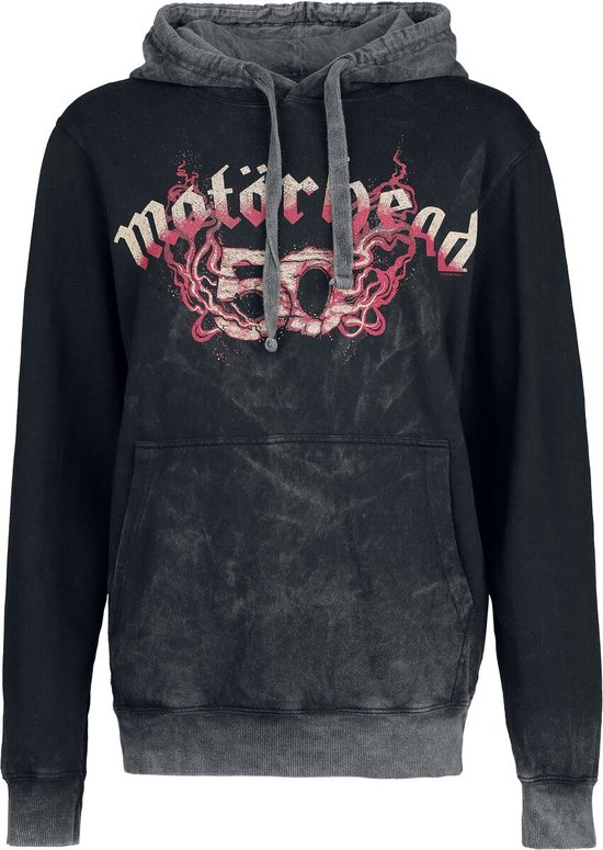 Sweat à capuche Motörhead Warpig Flames pour femme - Gris - M