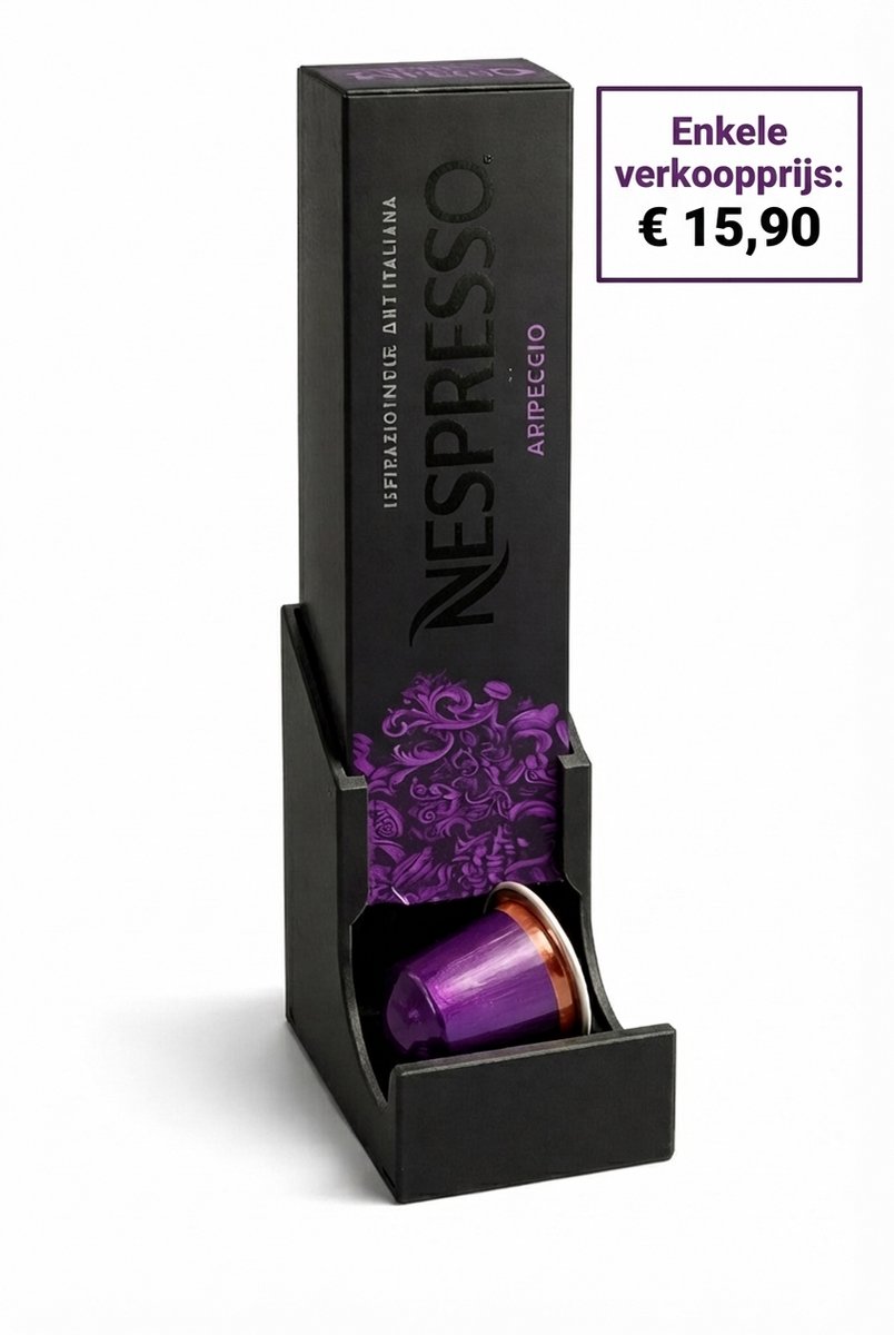 Nespresso Capsulehouder - Compact Zwart Design 1 stuk