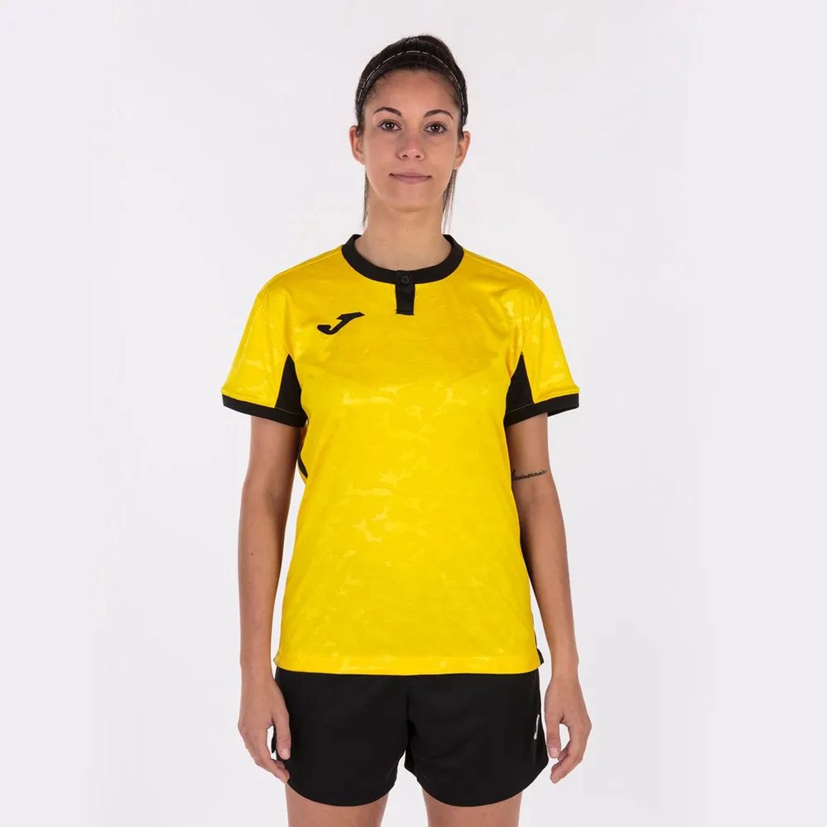 Joma Toletum Ii T-shirt Met Korte Mouwen Geel S Vrouw
