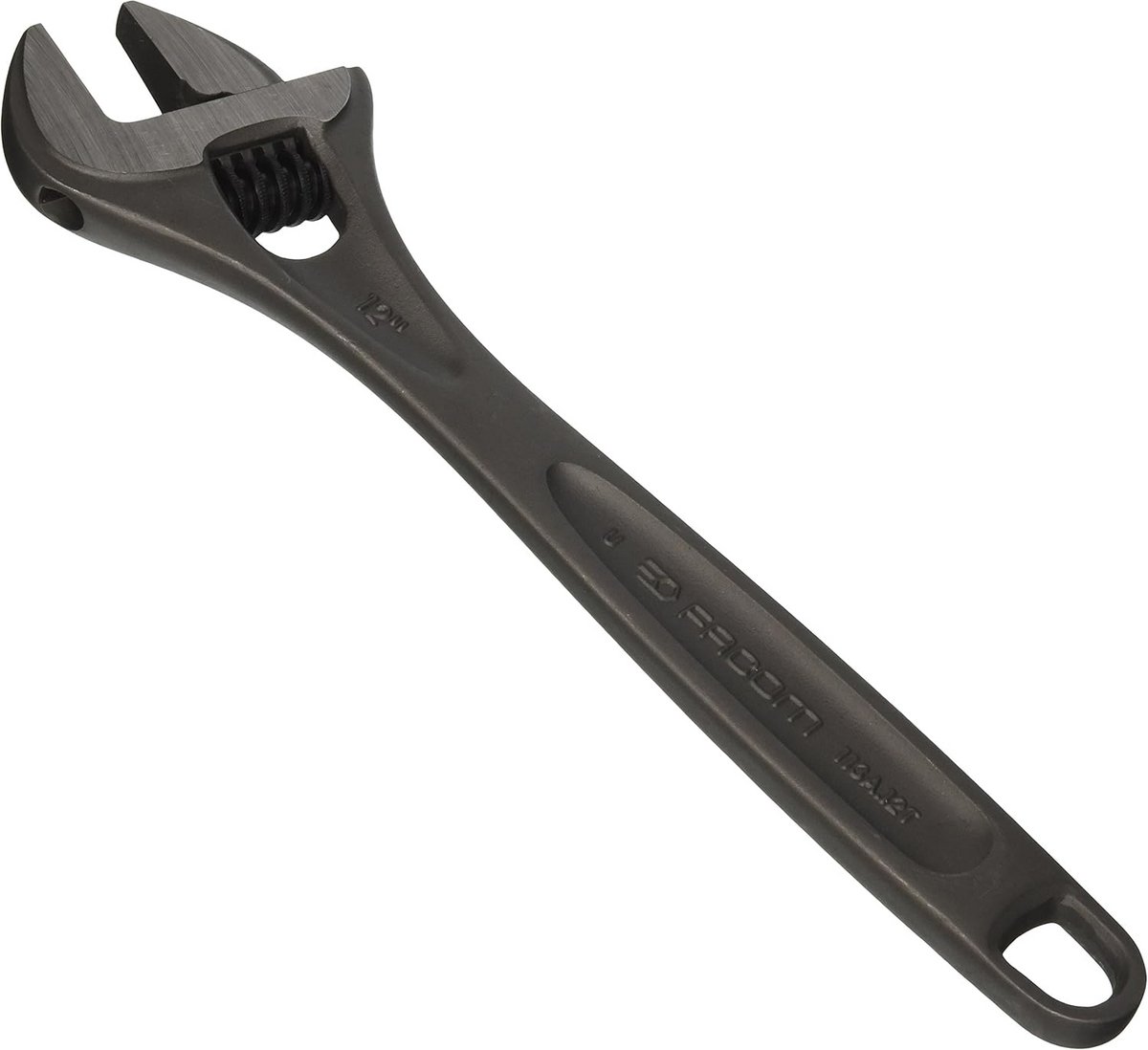 Engelse sleutel gefosfateerd geborsteld 15 mm kop 12 inch 34 mm spanwijdte