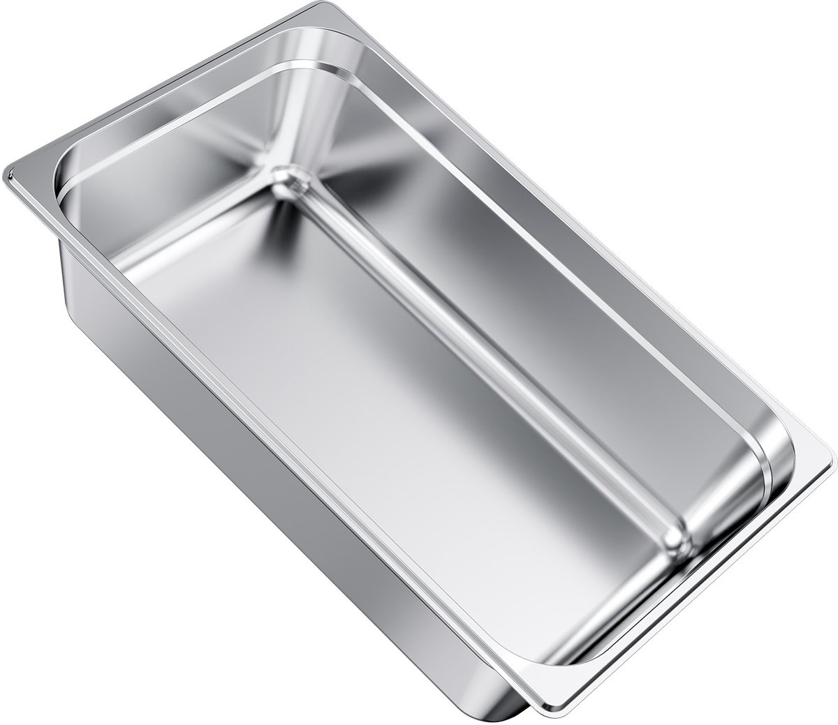 Gastronormbak Voedselcontainer Roestvrij Staal 1-Pack 20,5l