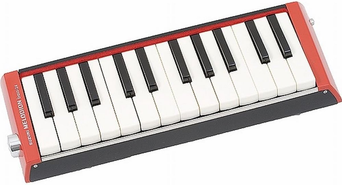 34-toetsen melodica met basbereik - fosfor-brons bladen