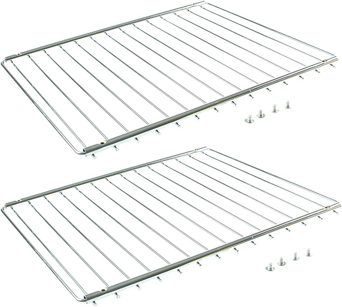 Universeel Verstelbaar Oven- en Koelkastrek (352-566 mm) - 2 Stuks