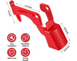 Actie4you® - Trigger geschikt voor Dyson V10 - V11 - Dyson Switch Button - Dyson knop - Stofzuiger trigger - Dyson stofzuiger knop rood – Aan uit knop Dyson - Trigger vervanger Geschikt voor Dyson