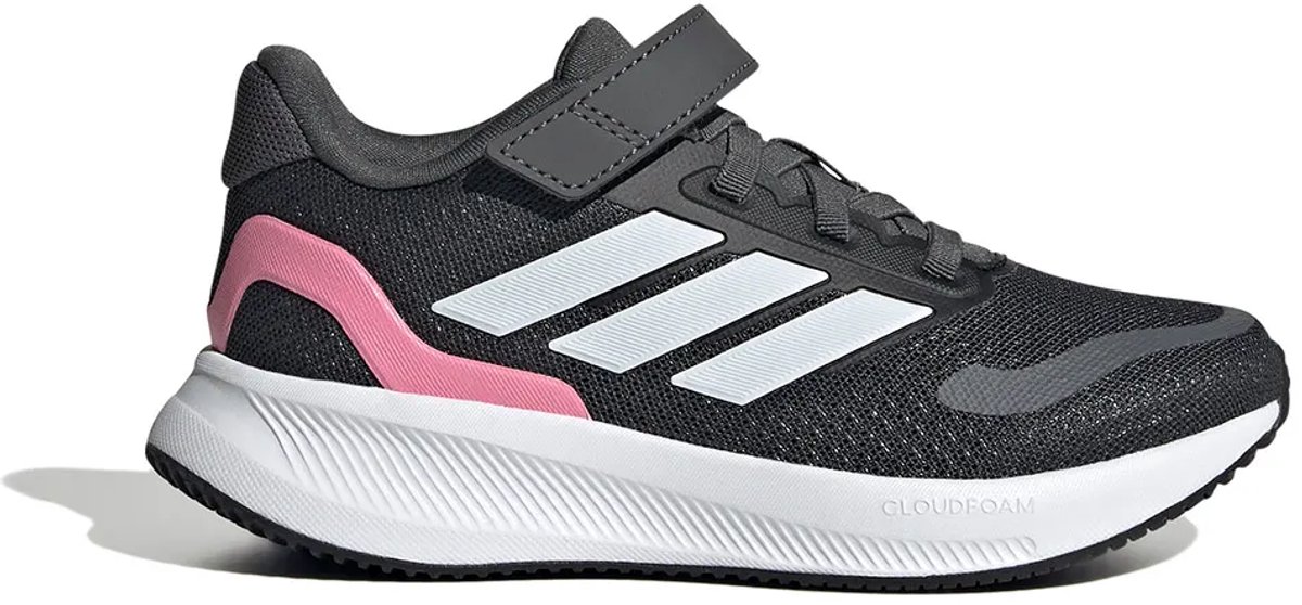 Adidas Runfalcon 5 El Hardloopschoenen 1/2 Kinderen Grijs