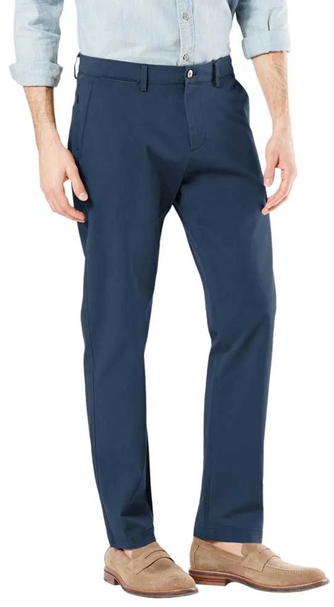 Dockers Crafted Khaki Slim Tapered Broek Blauw 34 / 30 Man