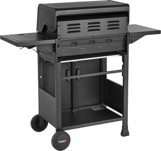 TAINO BRANDO 4+1 Gasgrill met 4 branders - zijbrander barbecuewagen gasgrill — afbeelding 3