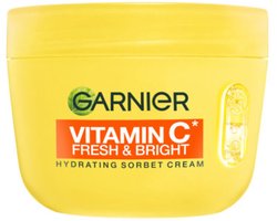 Garnier Vitamine C* Fresh & Bright Hydraterende Sorbet Crème - Ultra Lichte & Frisse gezichtscrème - Voor een doffe oneffen huid - 85ml