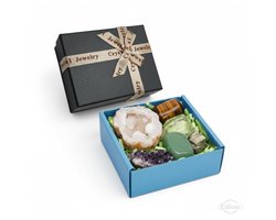 6-delige Edelstenen Set - Natuurlijke Kristallen - Reiki & Meditatie Stenen - Inclusief Luxe Geschenkdoos - Voor Energie Balans, Healing & Decoratie - Ideaal Cadeau voor Spiritualiteit & Wellness Liefhebbers
