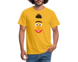 Sesamstraat Bert Gezicht Kostuum T-Shirt Heren