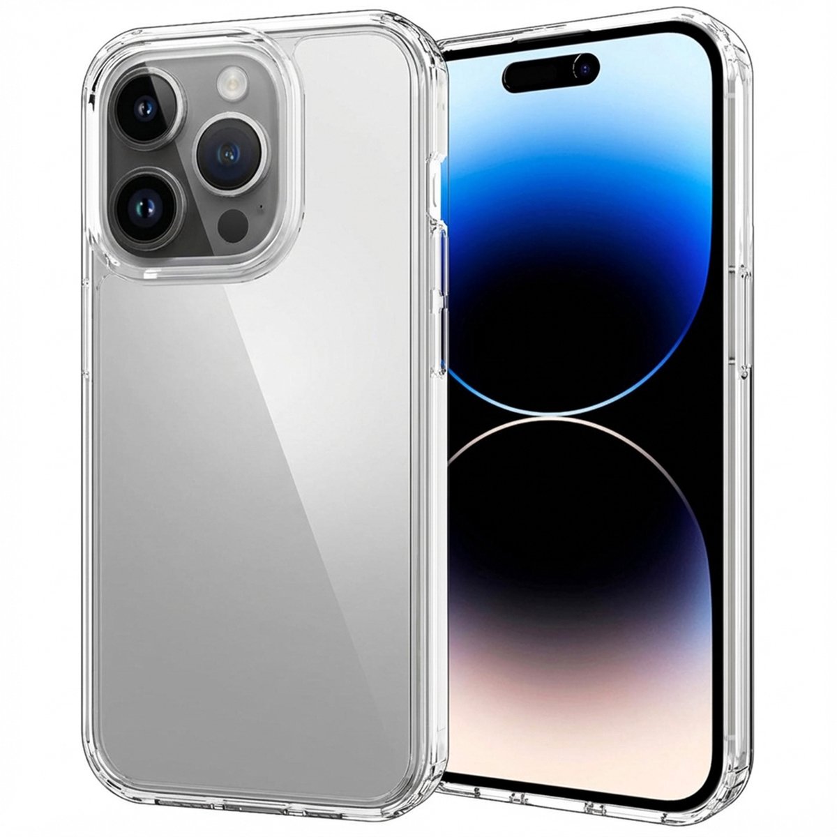 Accezz Hoesje Geschikt voor iPhone 15 Pro Hoesje - Accezz Xtreme Impact Backcover 2.0 - Transparant