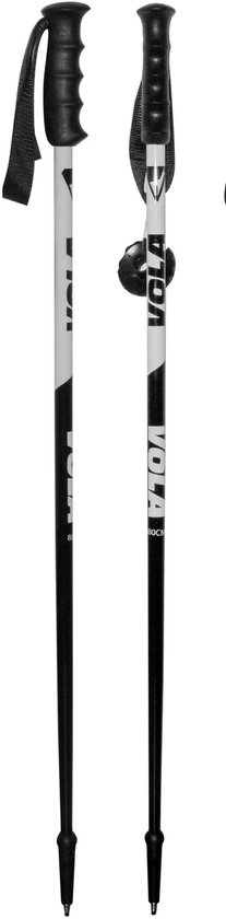 Après Skistokken zwart/rood / Alpine Schnapsstock - 130 cm