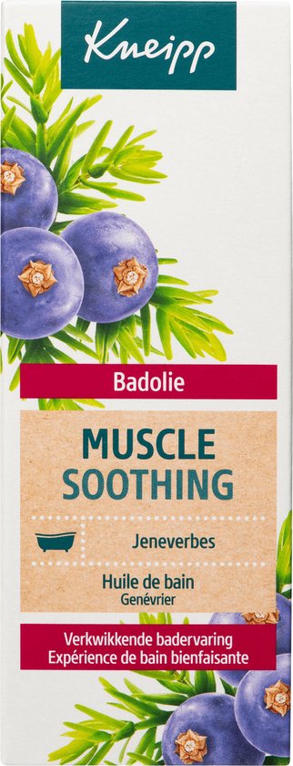 Kneipp Muscle Soothing - Badolie - Jeneverbes - Verkwikkend voor spieren - 100 ml