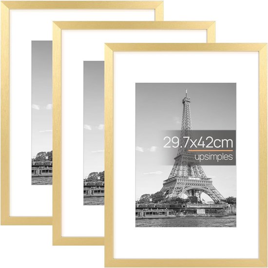 BUBOLA&NAIBO Fotolijst hout 5000/OO goud 29,7x42 cm (A3) kopen